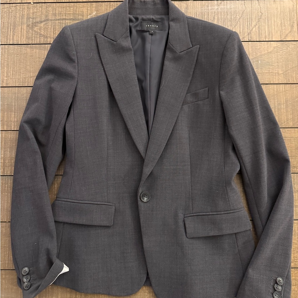 Theory Charcoal Women's Blazer